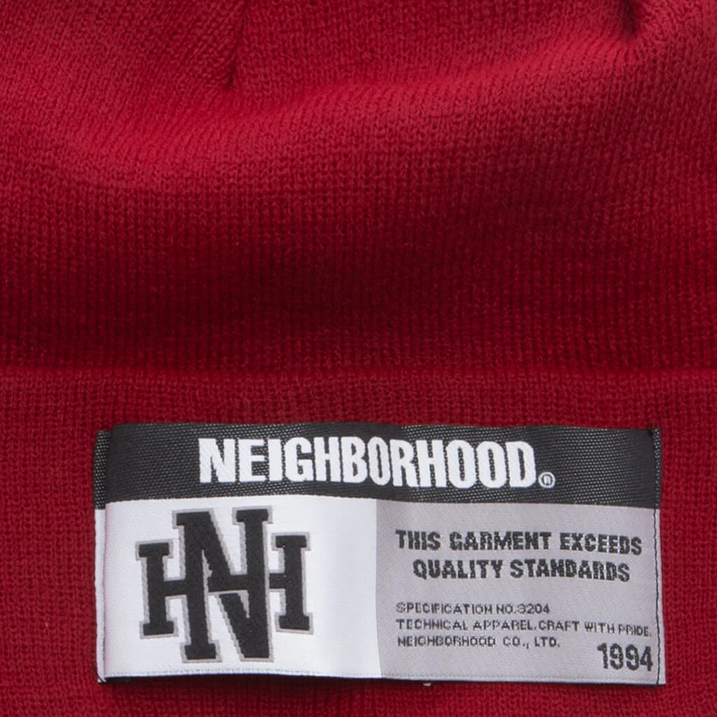 Beanie - Red - Image 3