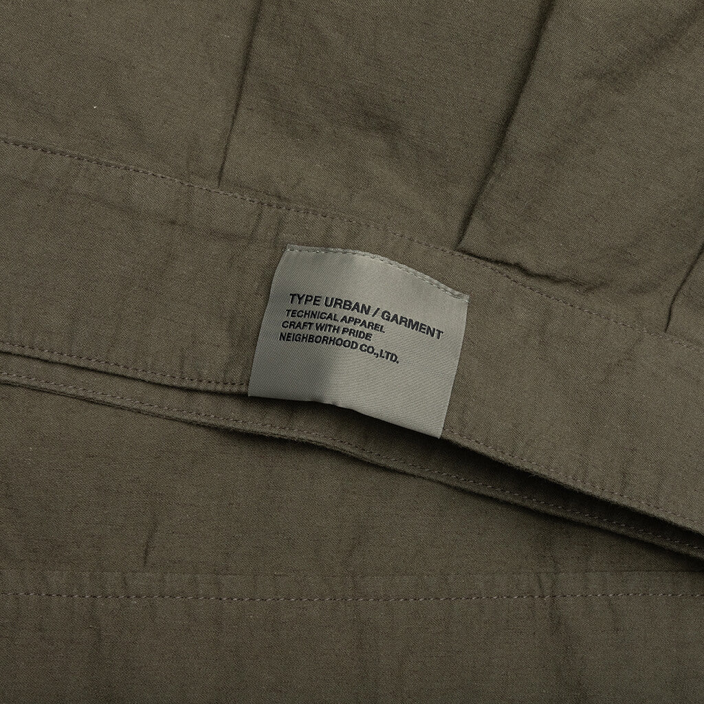 Belted Officer S/S Shirt - Olive Drab - Image 4
