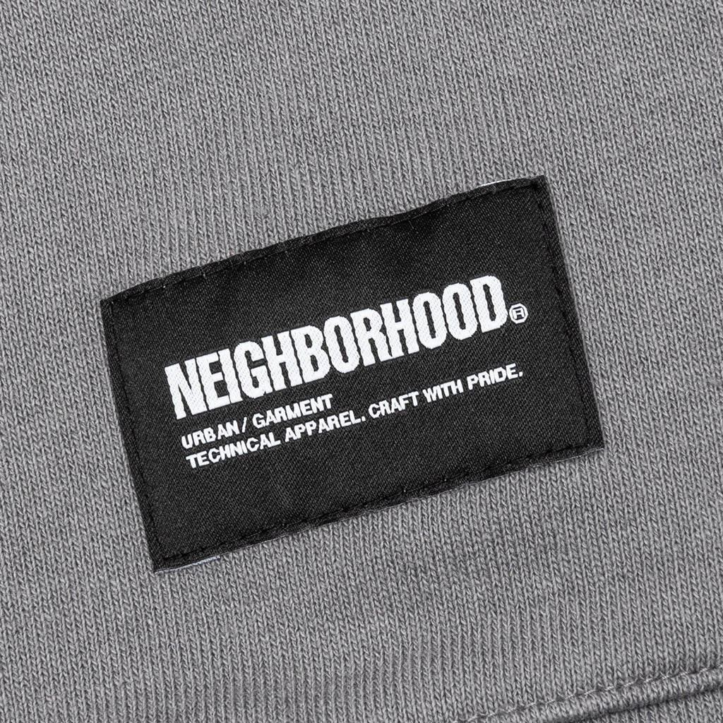 Classic Sweat Hoodie L/S - Grey - Image 4