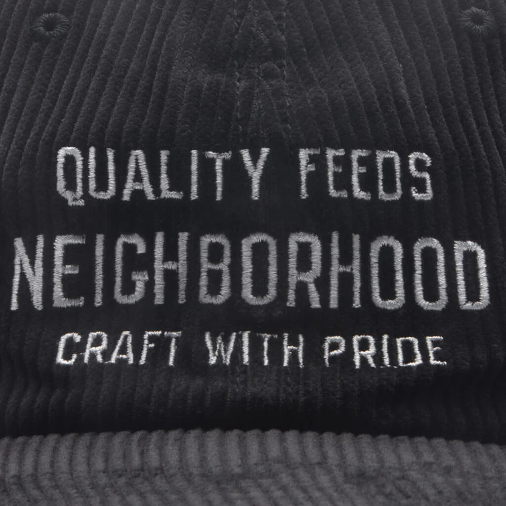 Corduroy Dad Cap - Black - Image 4