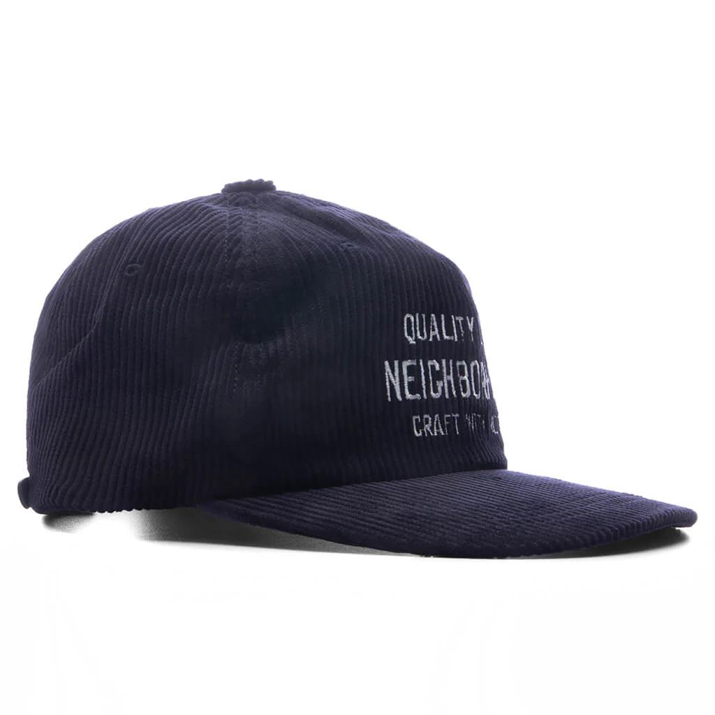 Corduroy Dad Cap - Navy - Image 2