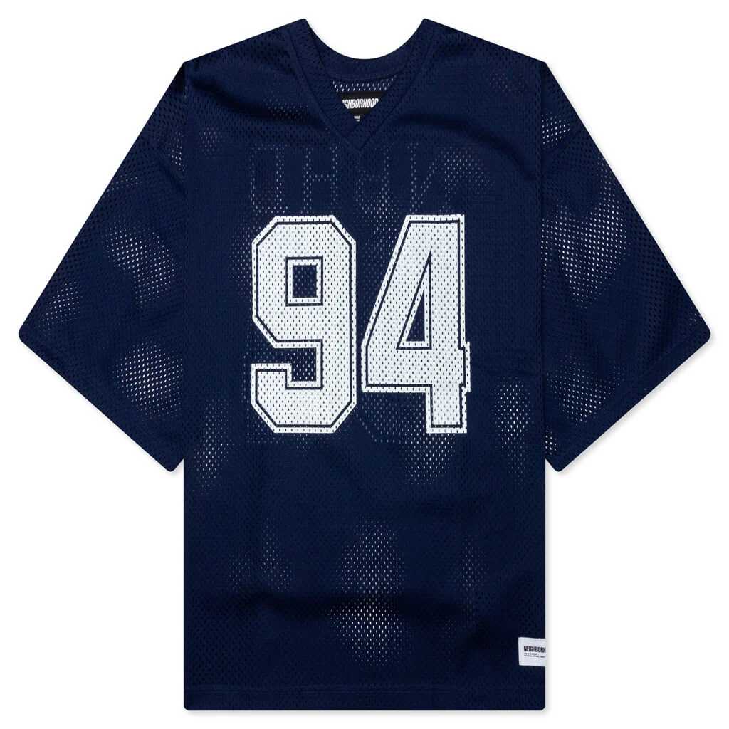 Hockey S/S V Neck - Navy