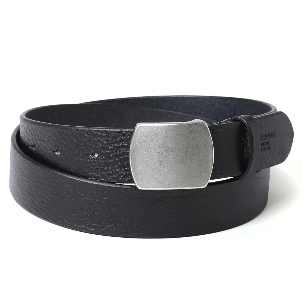 Leather Belt Wide - Black