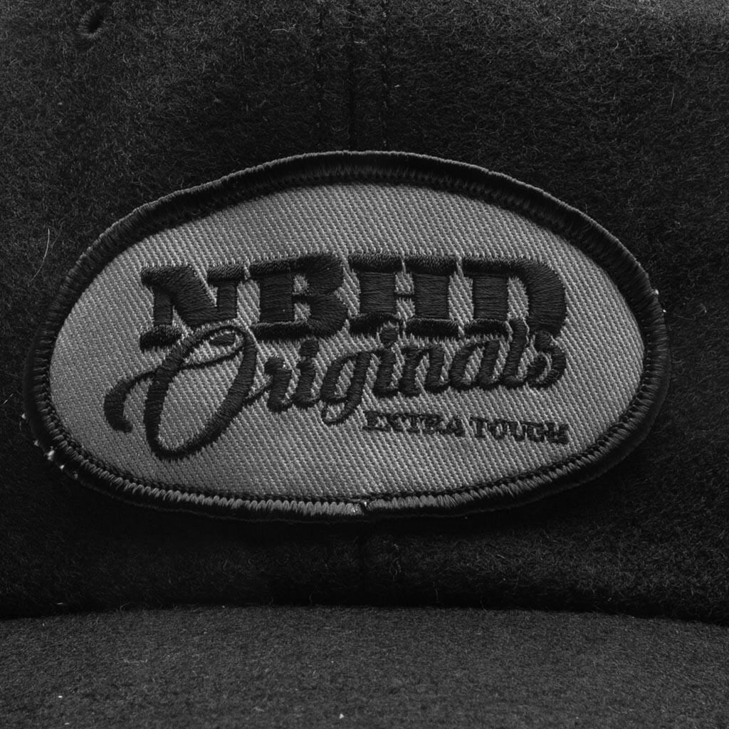 Melton Dad Cap - Black - Image 2