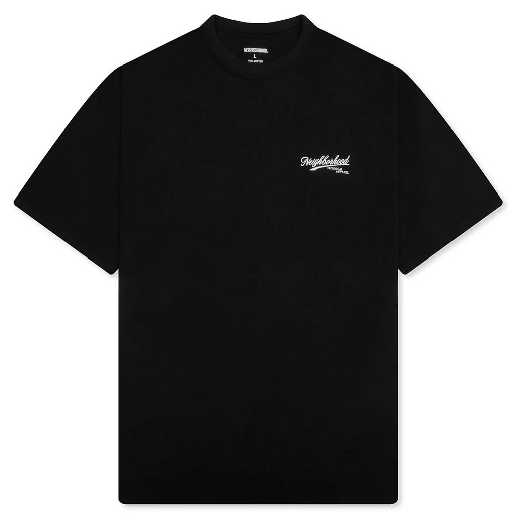 NH. S/S Tee 8 - Black