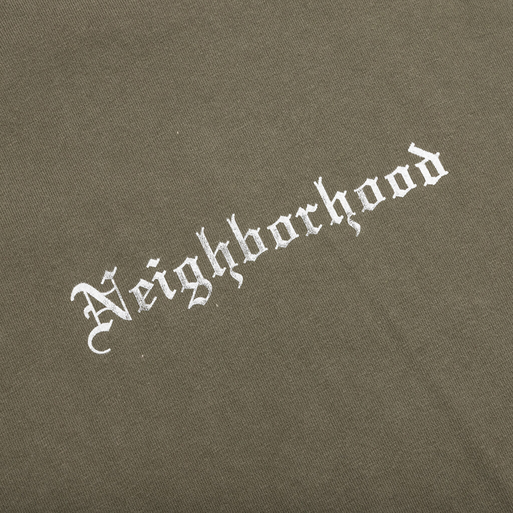 Savage Crewneck L/S - Olive Drab - Image 3