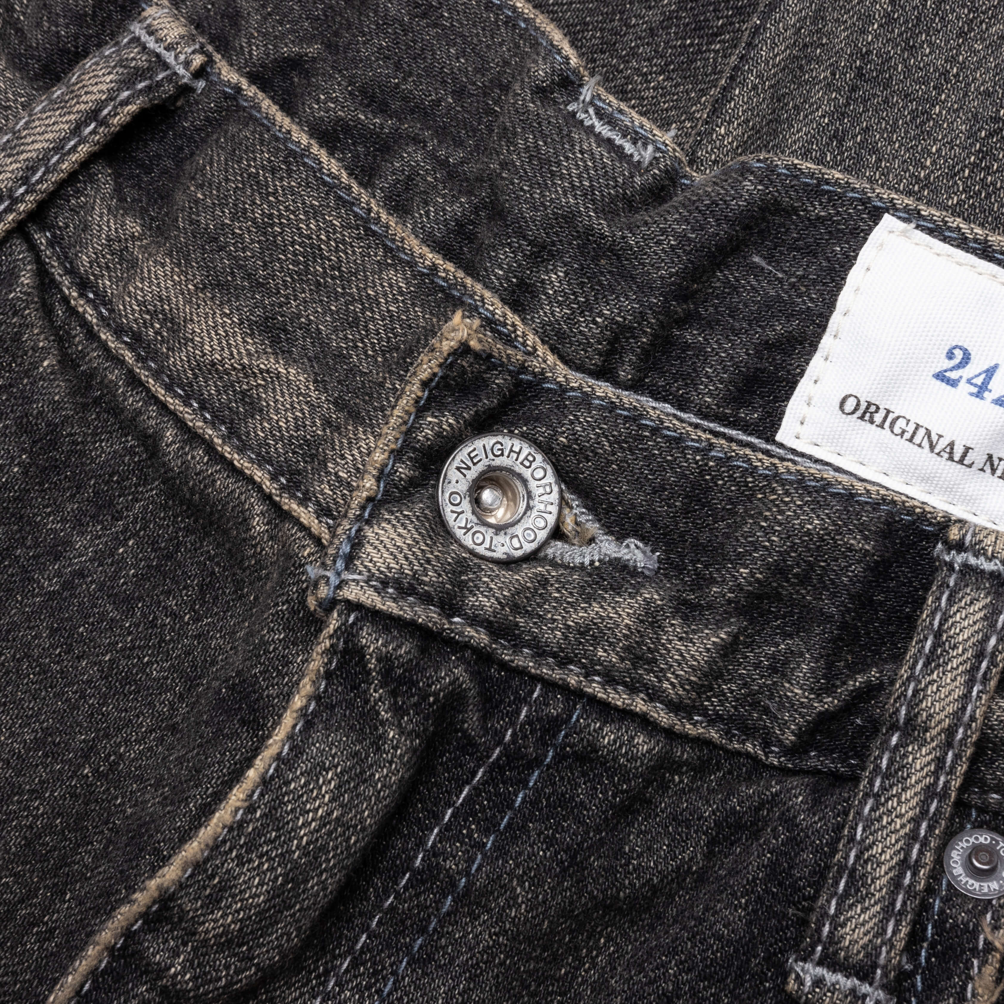 Savage Denim DP Basic Pants - Black - Image 3