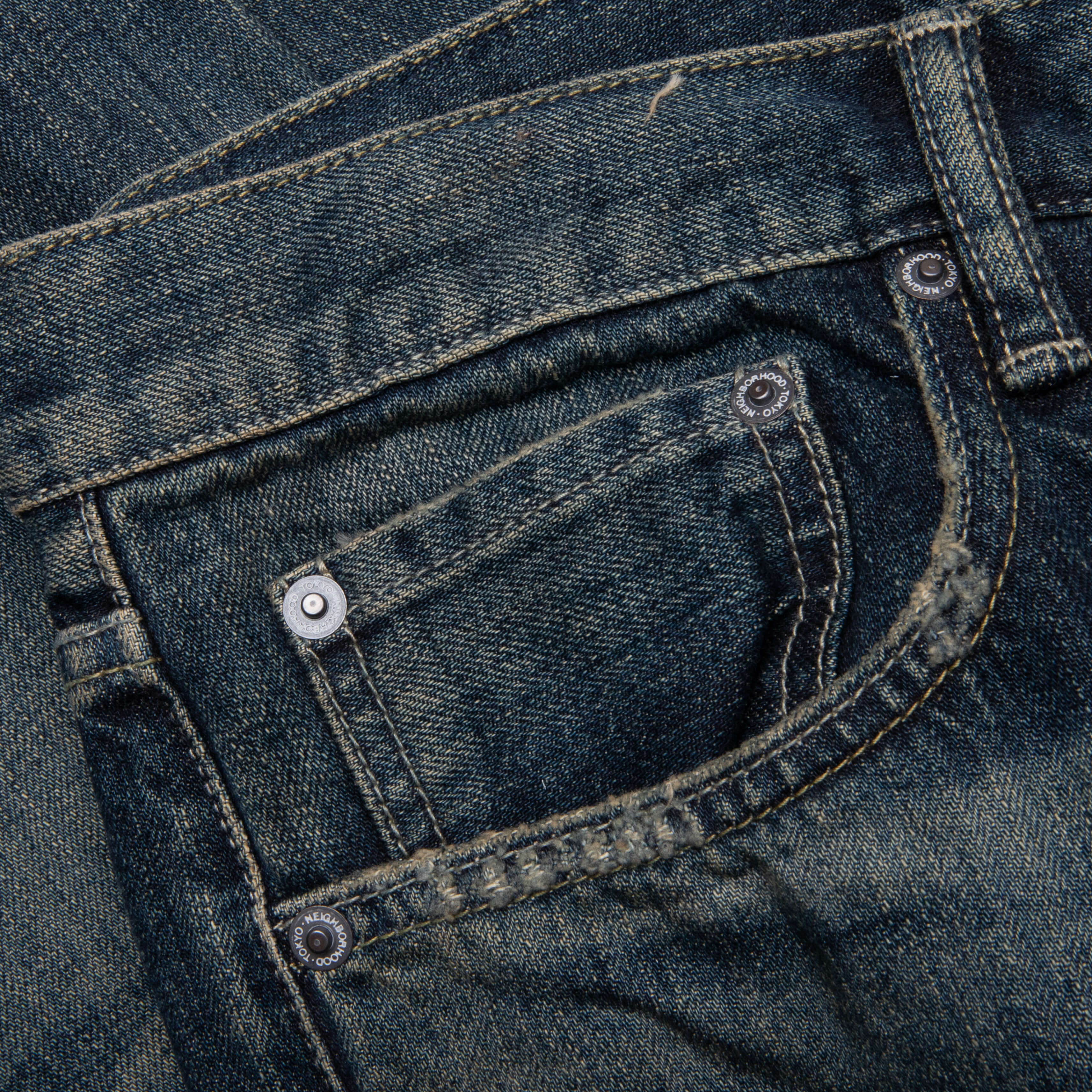 Savage Denim DP Mid Pants - Indigo - Image 3