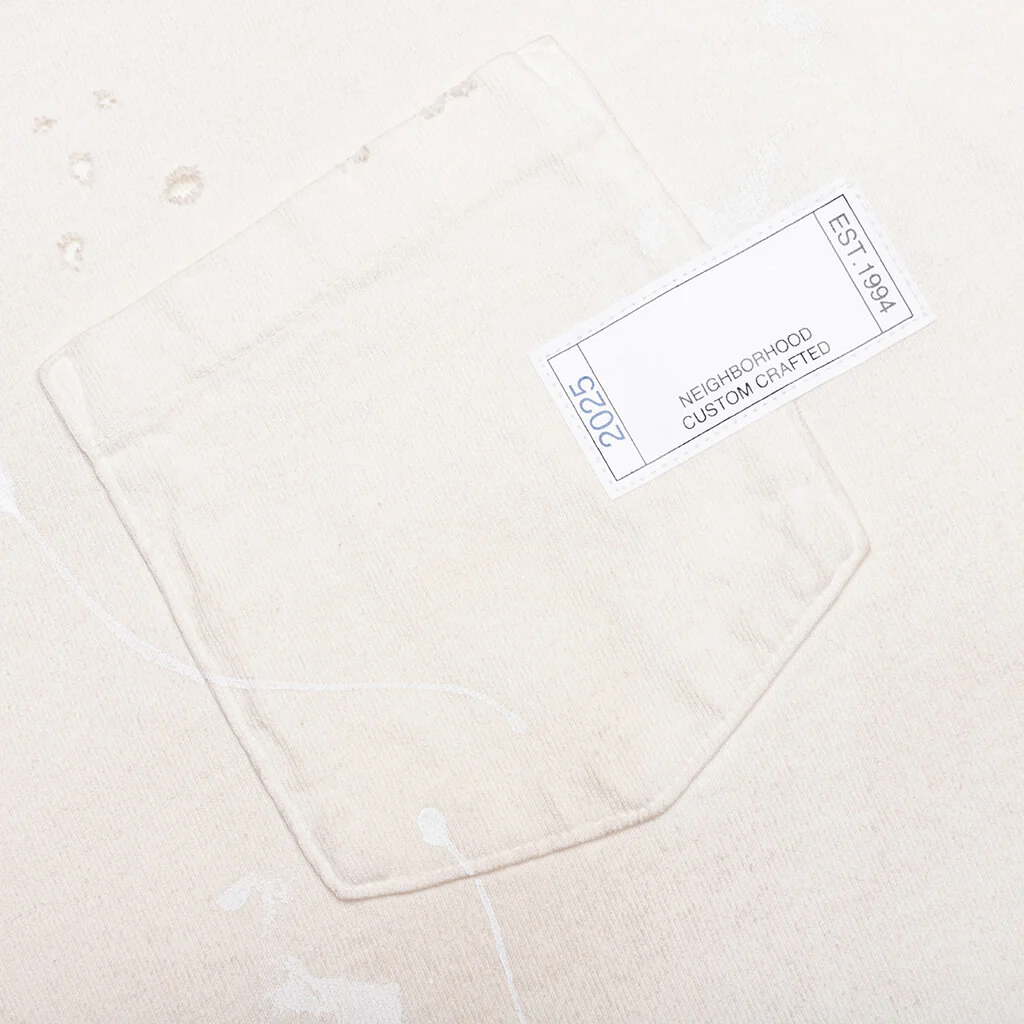 Savage S/S Pocket Crewneck - Off White - Image 5