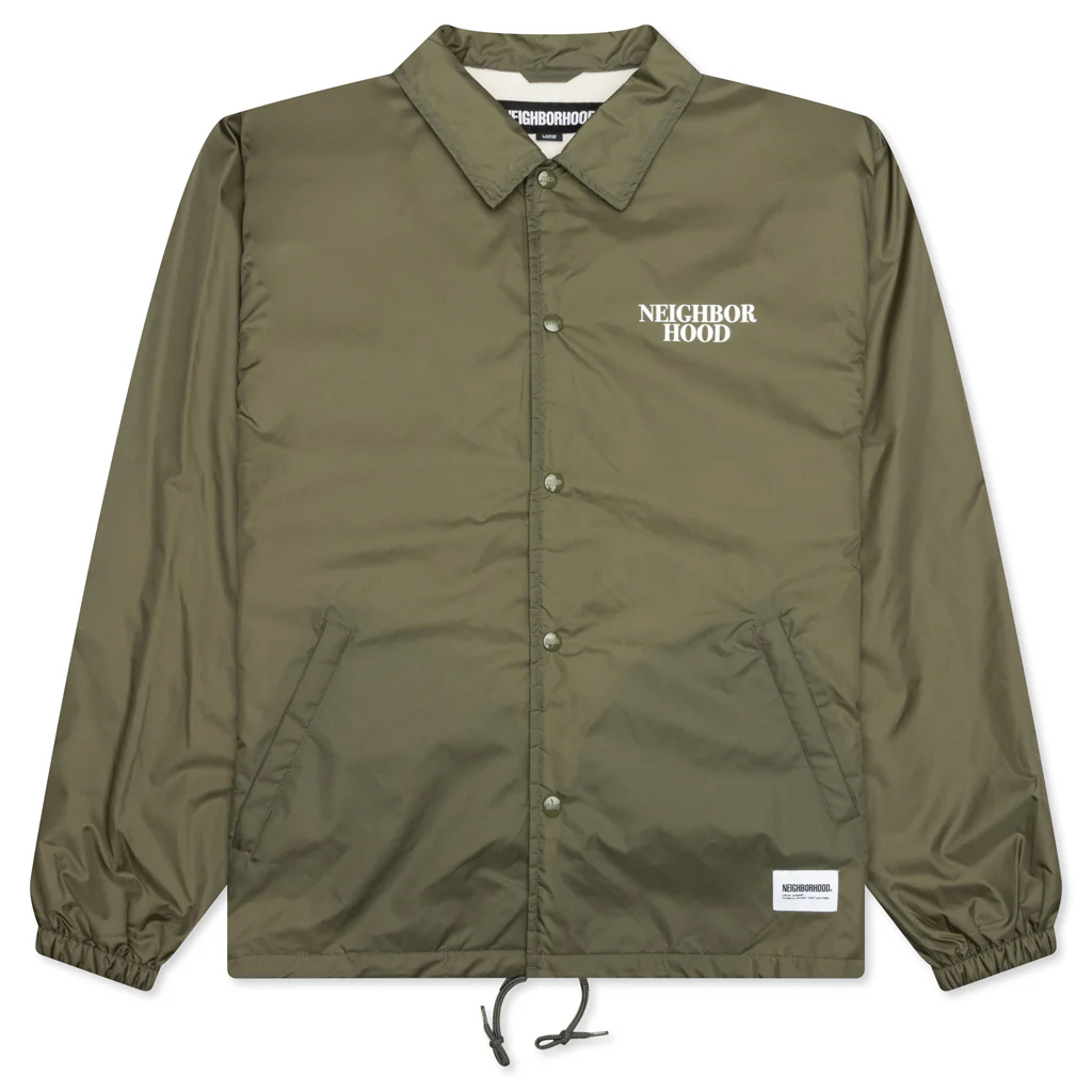Windbreaker Jacket-1 - Olive Drab
