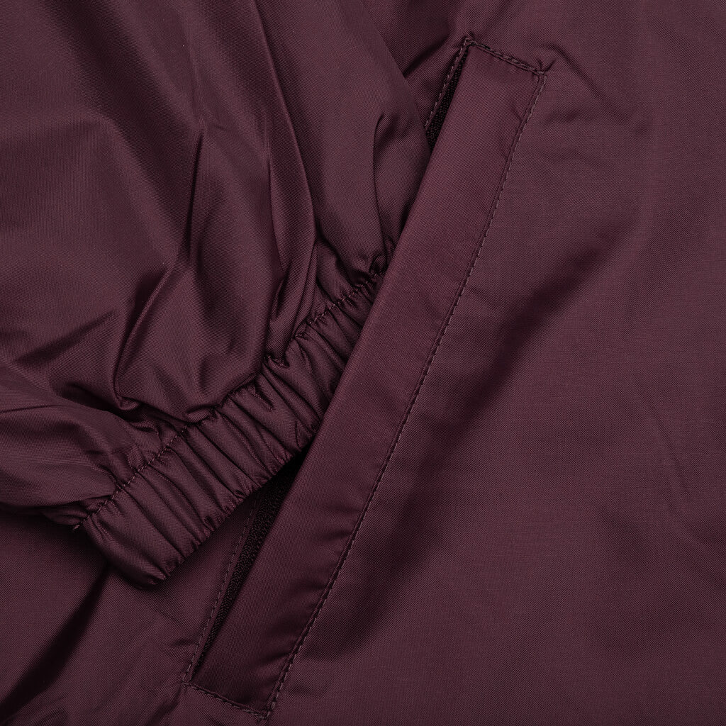Windbreaker Jacket - Burgundy - Image 4