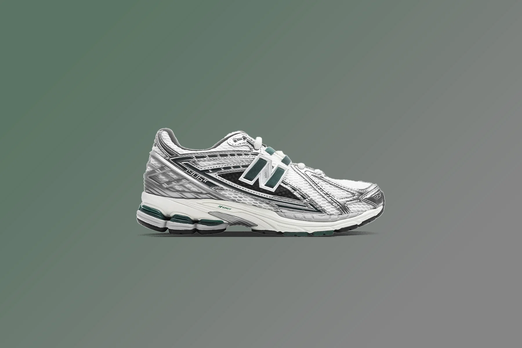1906 - Silver Metallic/Nightwatch Green - Image 5