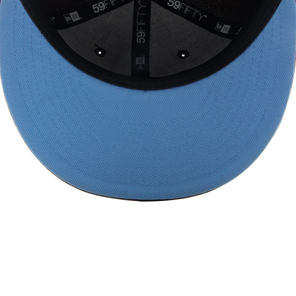 FEATURE x New Era 59FIFTY Fitted LA Dodgers Cooperstown - Walnut/Blue - Image 6