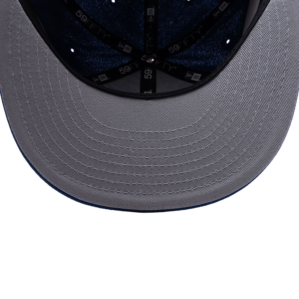 FEATURE x New Era 59FIFTY Fitted SD Padres Cooperstown - Songbird Blue/Twill Grey - Image 6