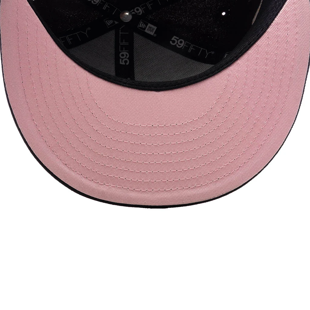 FEATURE x New Era 59FIFTY Fitted SD Padres Cooperstown - Walnut/Black/Cotton Pink - Image 8