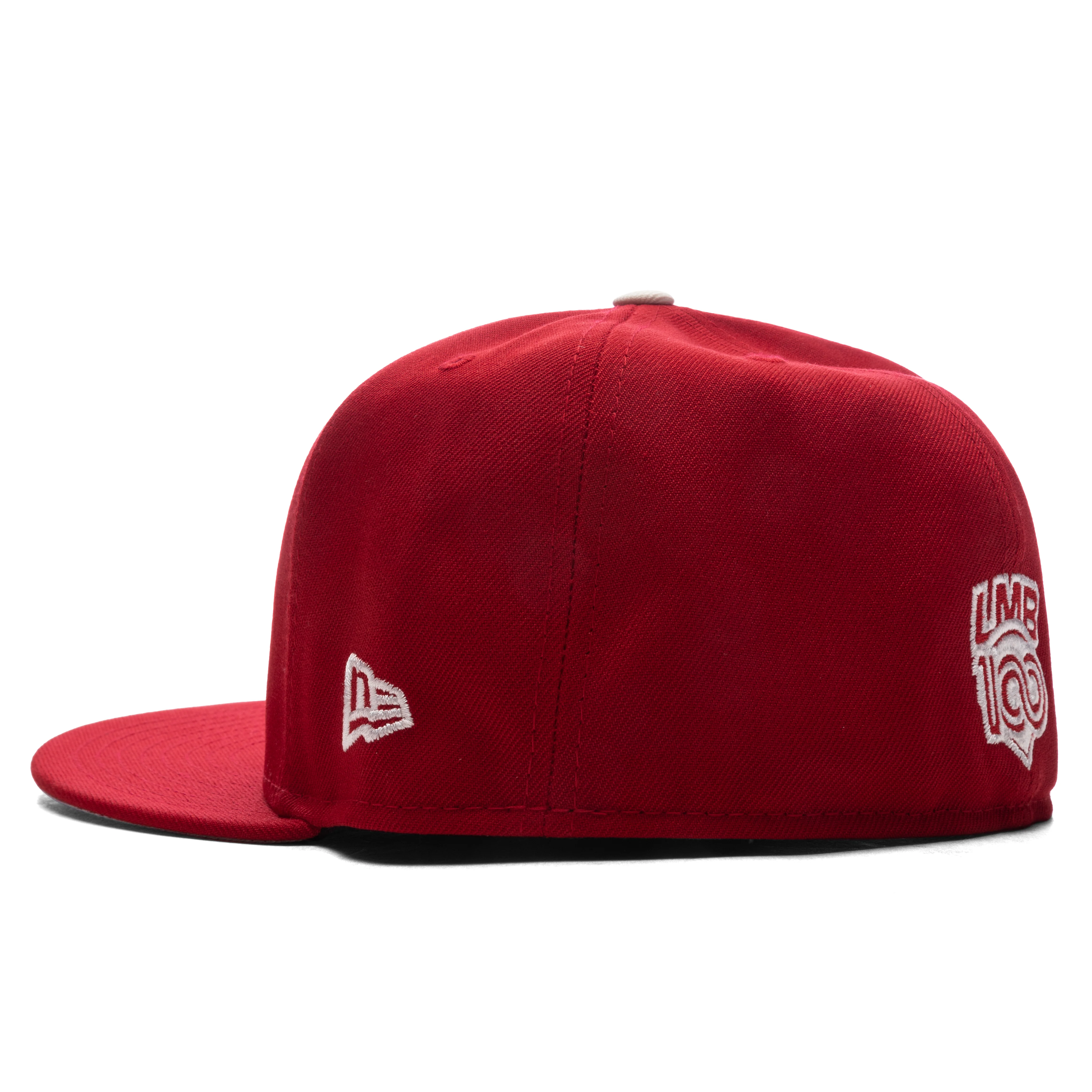 New Era x Born x Raised 59FIFTY LMB Diablos Rojos del México Layered Logo - Scarlet - Image 4