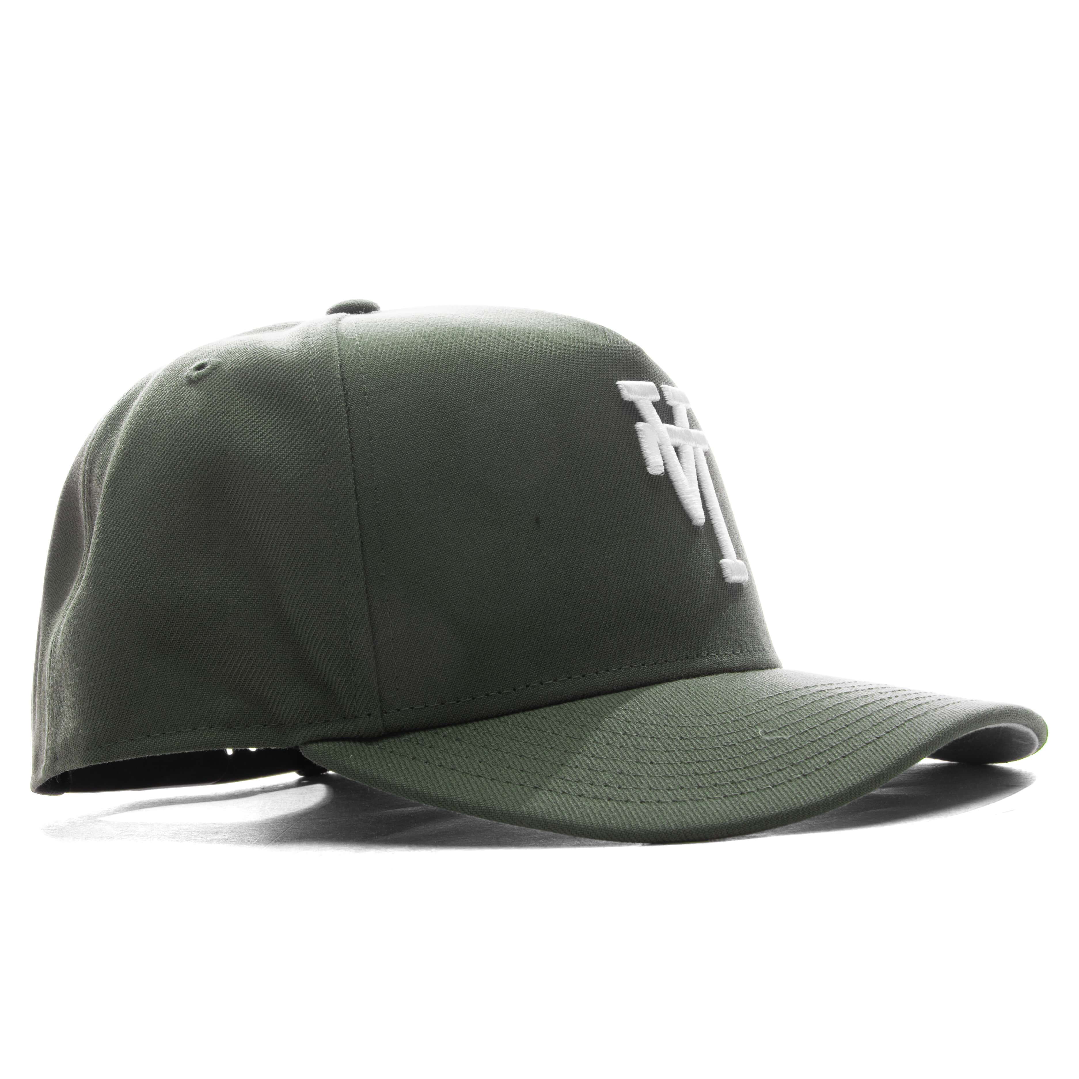 9FIFTY A-Frame Snapback Upside Down Los Angeles Dodgers - Olive - Image 3