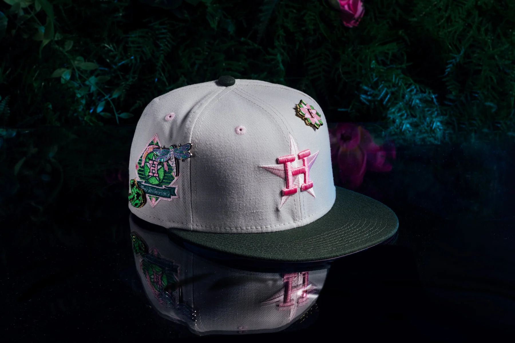 Feature x New Era Lotus 59FIFTY Fitted - Houston Astros - Image 9