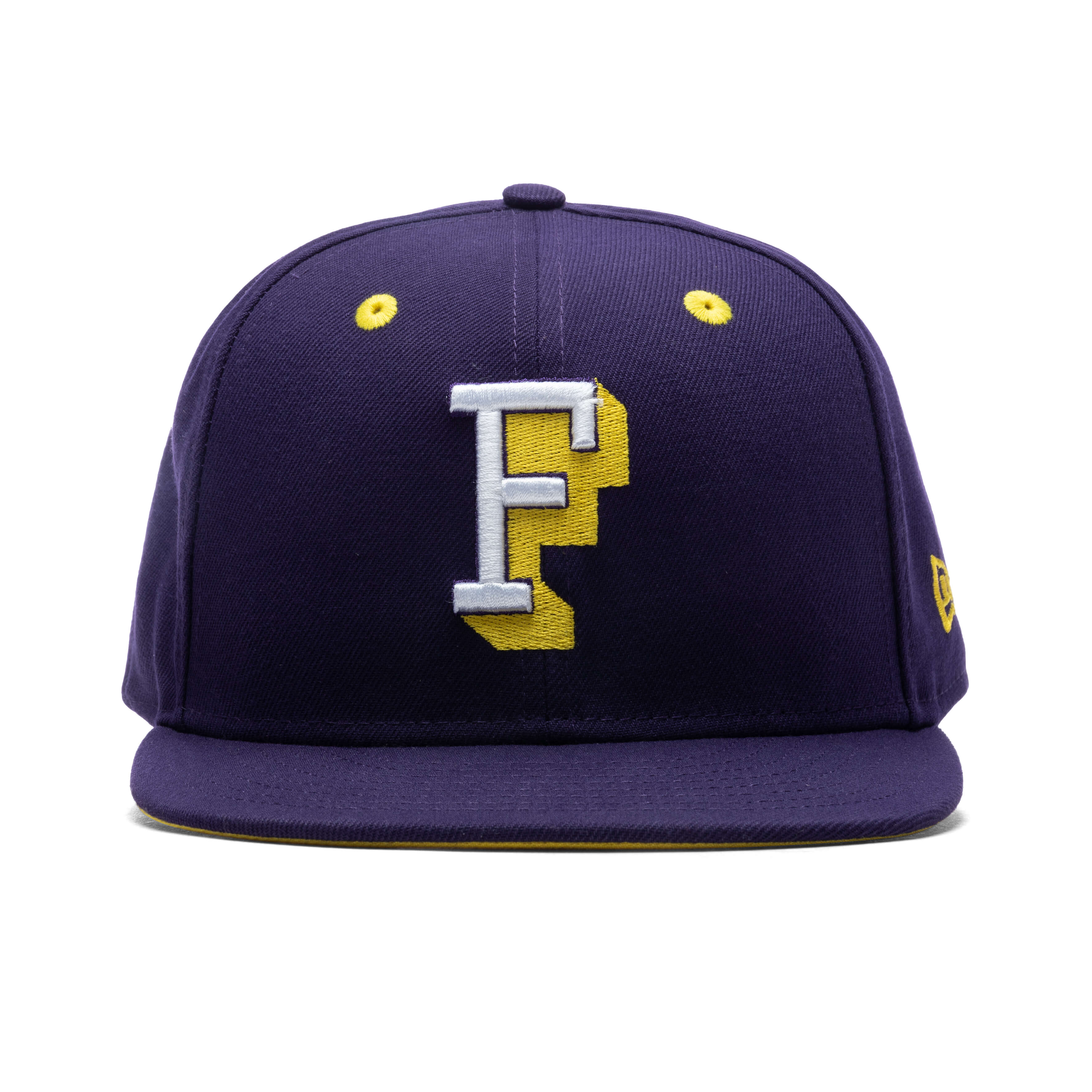 Feature x New Era 59FIFTY Collegiate F - Purple/Yellow