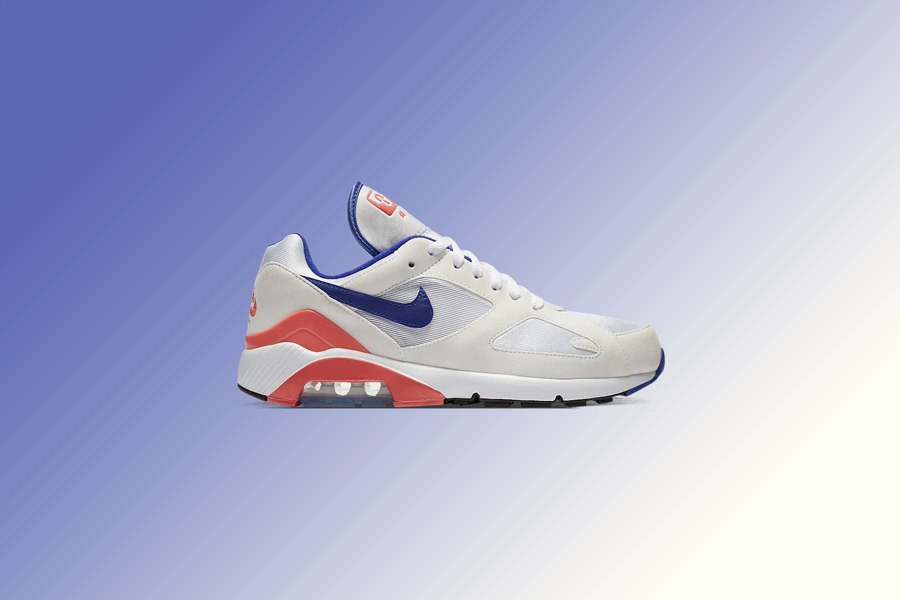 Air Max 180 'Ultramarine' - White/Ultramarine/Solar Red/Black - Image 5
