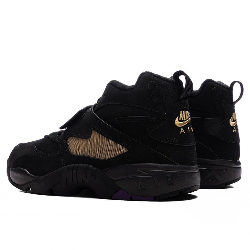 Air Diamond Turf 'Ravens' - Black/White/Club Purple/Metallic Gold - Image 3