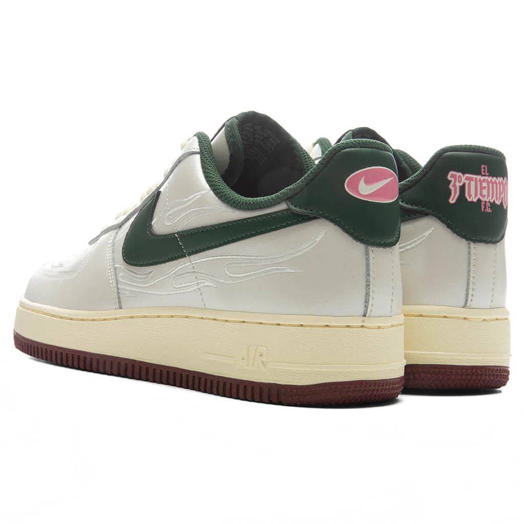 Air Force 1 '07 LV8 'Mexico' - Phantom/Fir/Alabaster/Team Red - Image 2