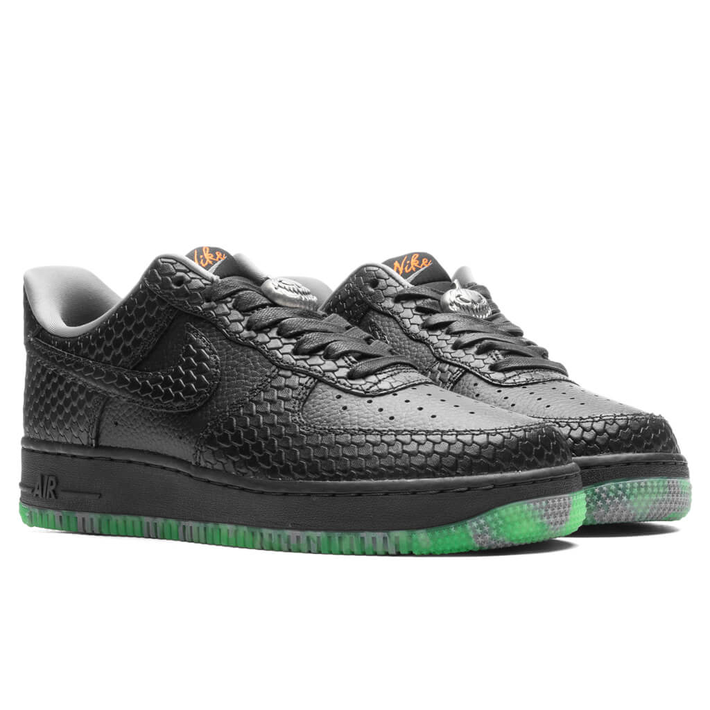 Air Force 1 '07 PRM 'Halloween' - Black/Smoke Grey/Campfire Orange - Image 2