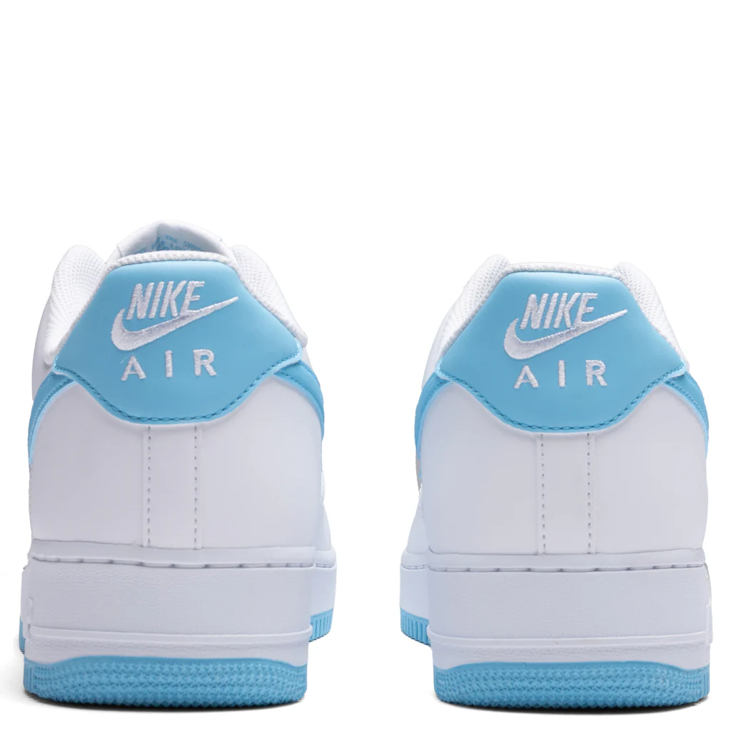 Air Force 1 '07 - White/ Aquarius Blue/White - Image 4