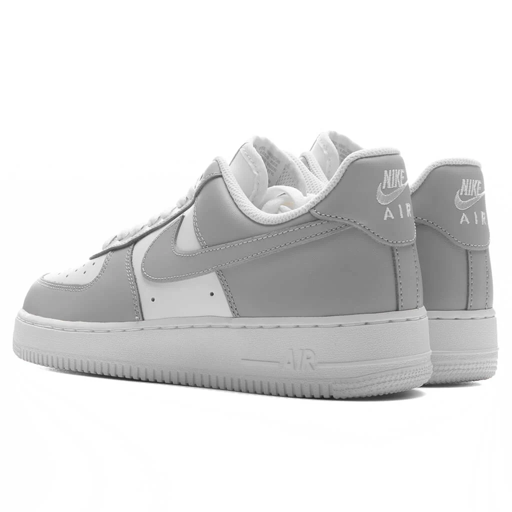 Air Force 1 '07 - White/Light Smoke Grey - Image 3