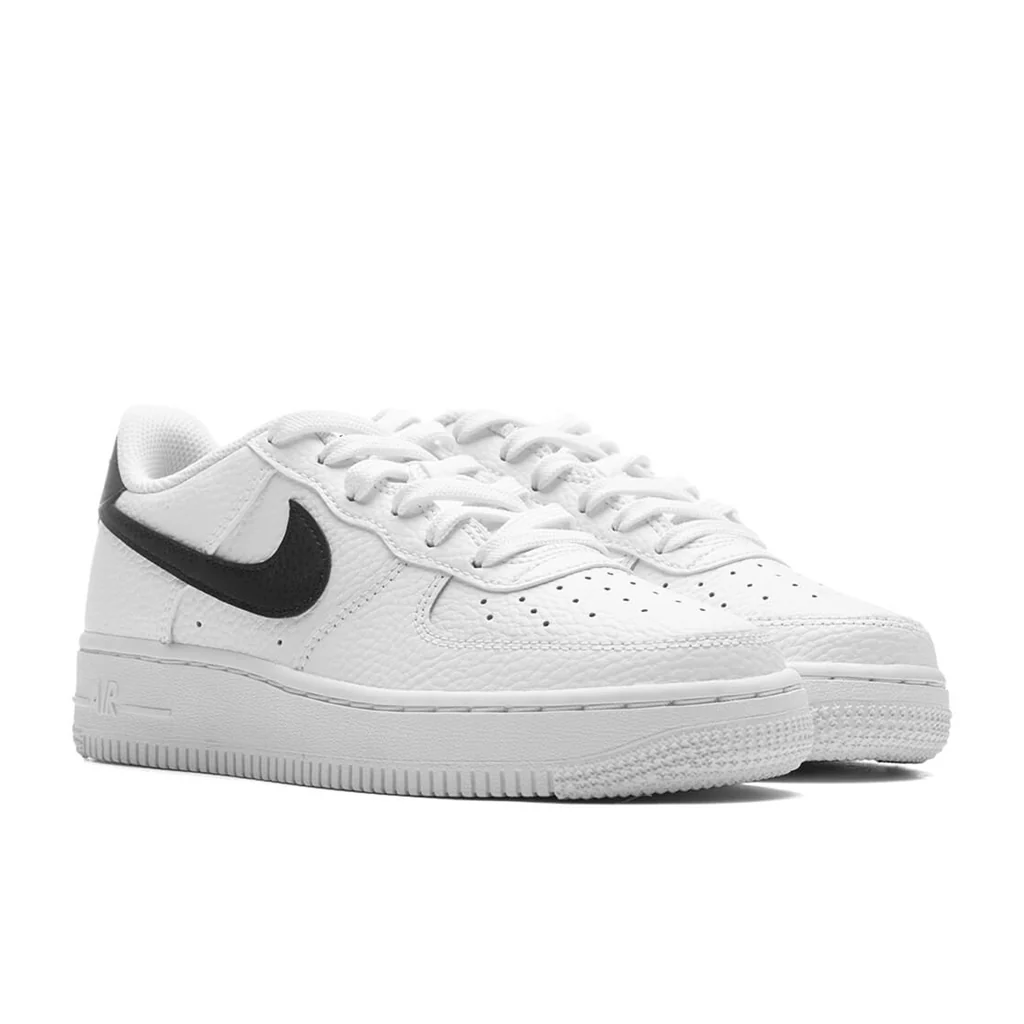 Air Force 1 (GS) - White/Black - Image 2