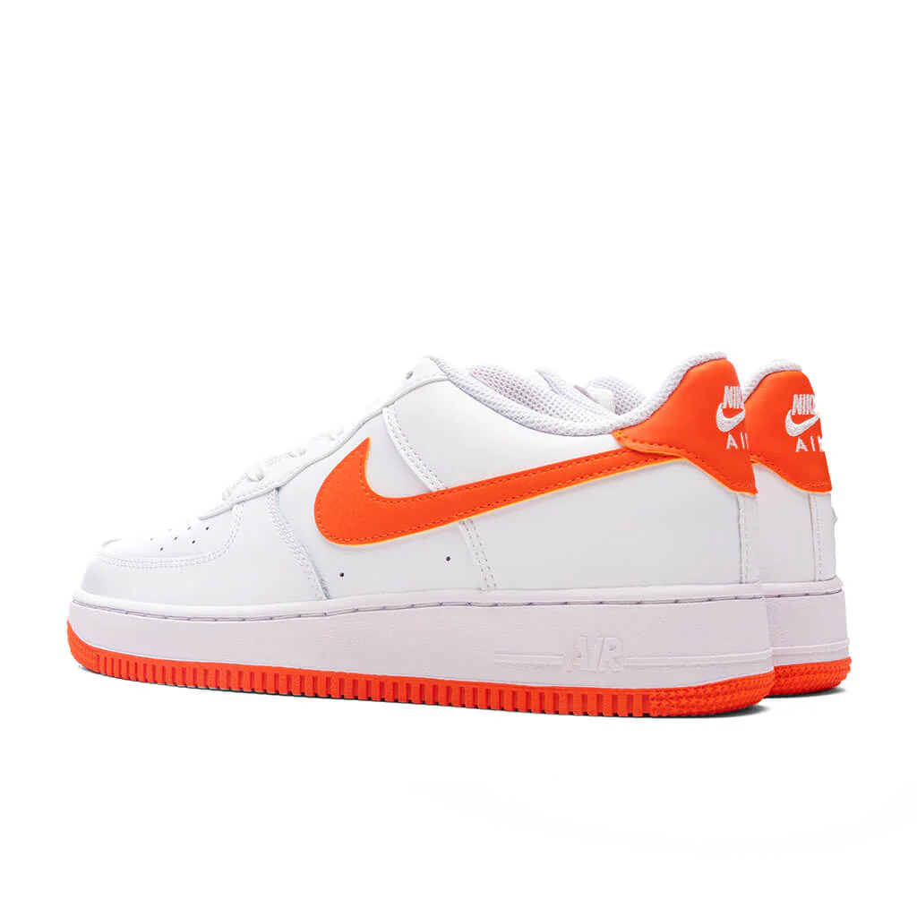 Air Force 1 (GS) - White/Safety Orange - Image 3