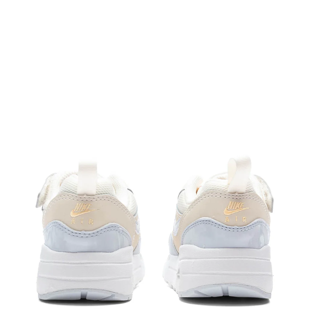 Air Max 1 EZ (PS) - Pale Ivory/Football Grey/Melon Tint - Image 4