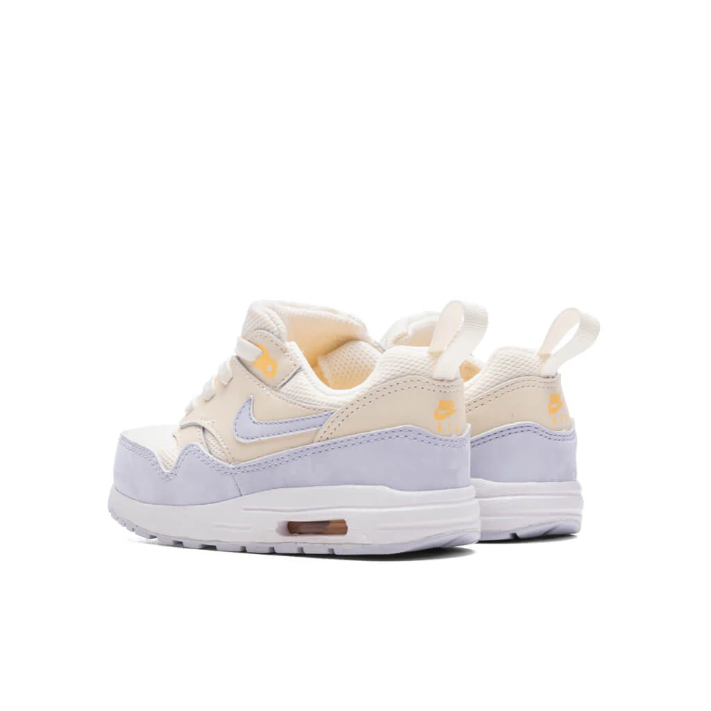Air Max 1 EZ (TD) - Pale Ivory/Football Grey/Melon Tint - Image 3