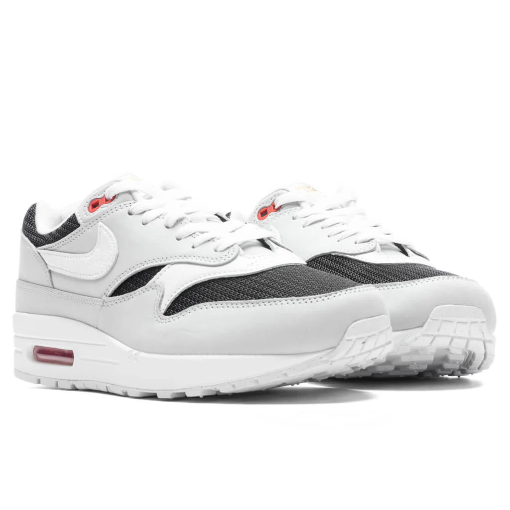 Air Max 1 PRM 'Urawa' - Pure Platinum/White/Black - Image 2