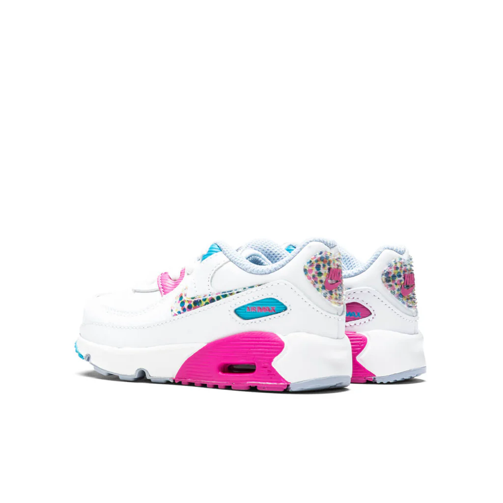 Air Max 90 LTR SE (TD) - White/Multi/Active Fuchsia - Image 3