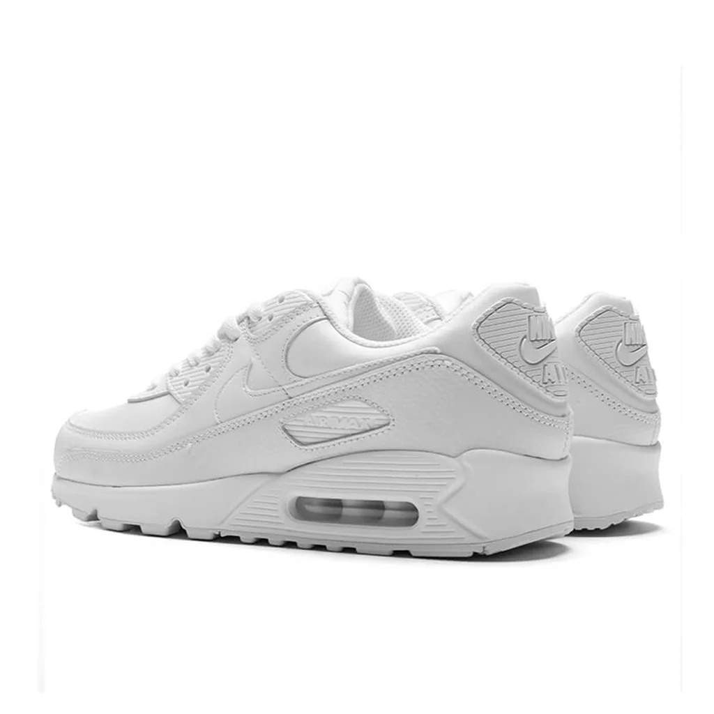 Air Max 90 LTR (GS) - White/Metallic Silver - Image 3