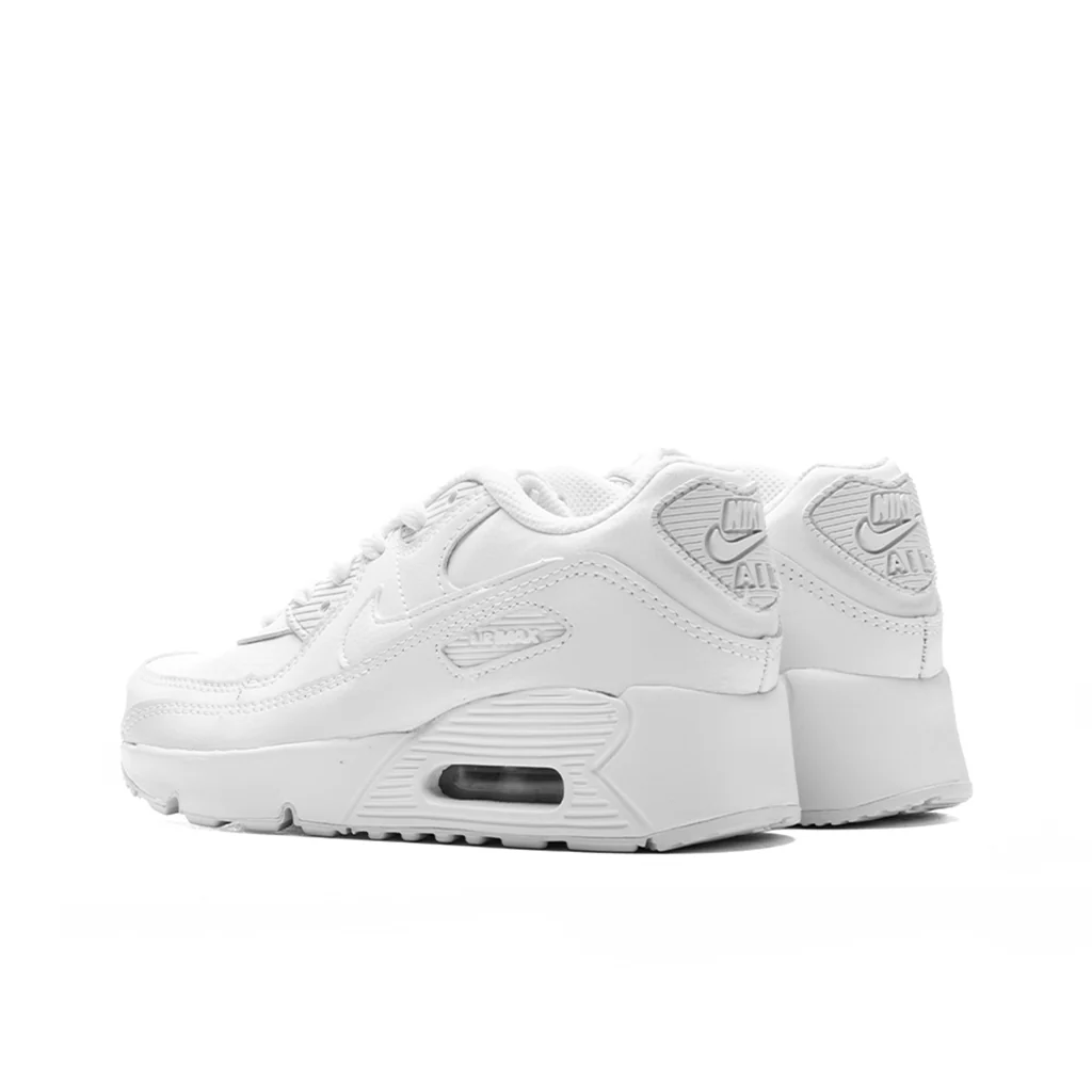 Air Max 90 (PS) - White/Metallic Silver - Image 3