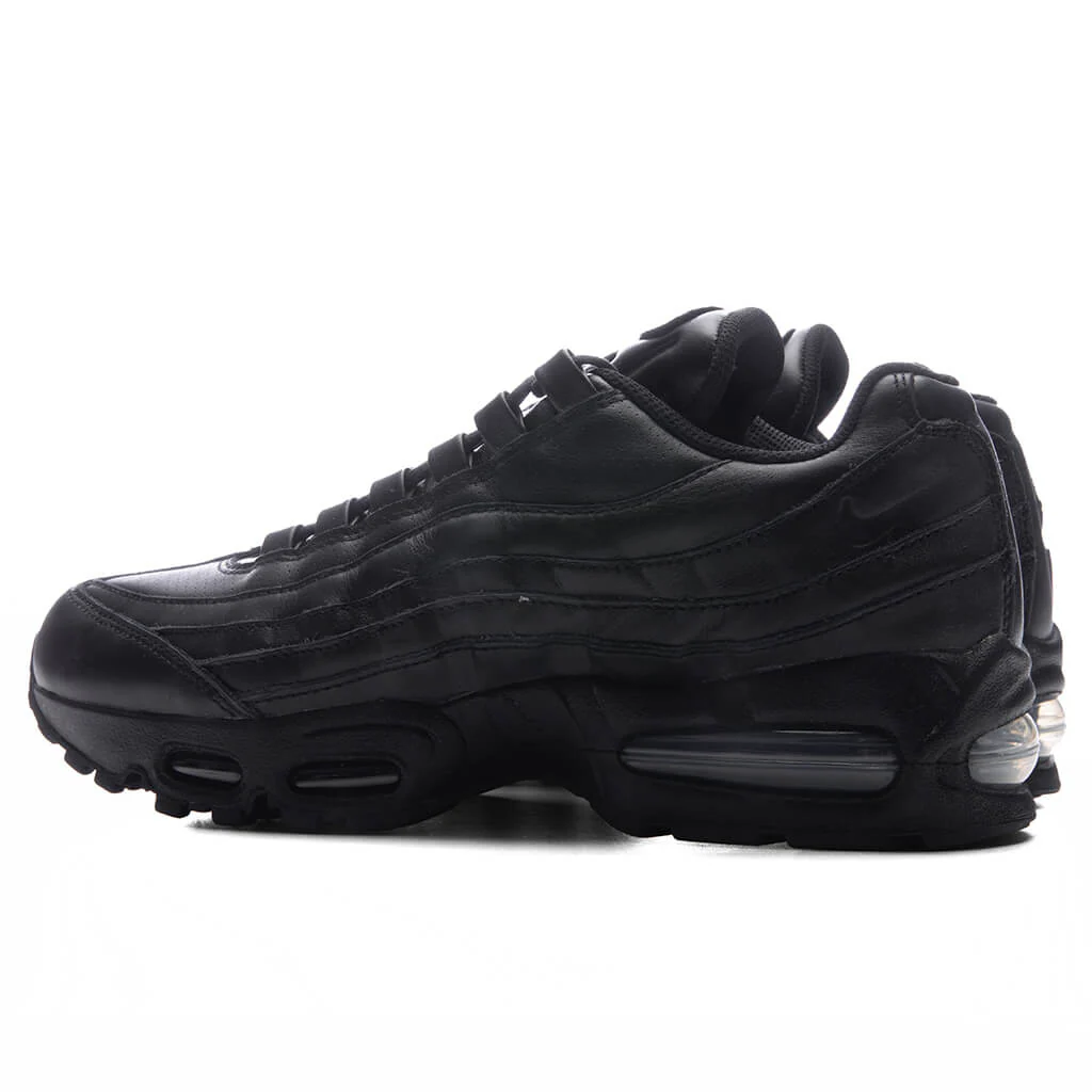 Air Max 95 Big Bubble Leather - Black/Black/Black - Image 3