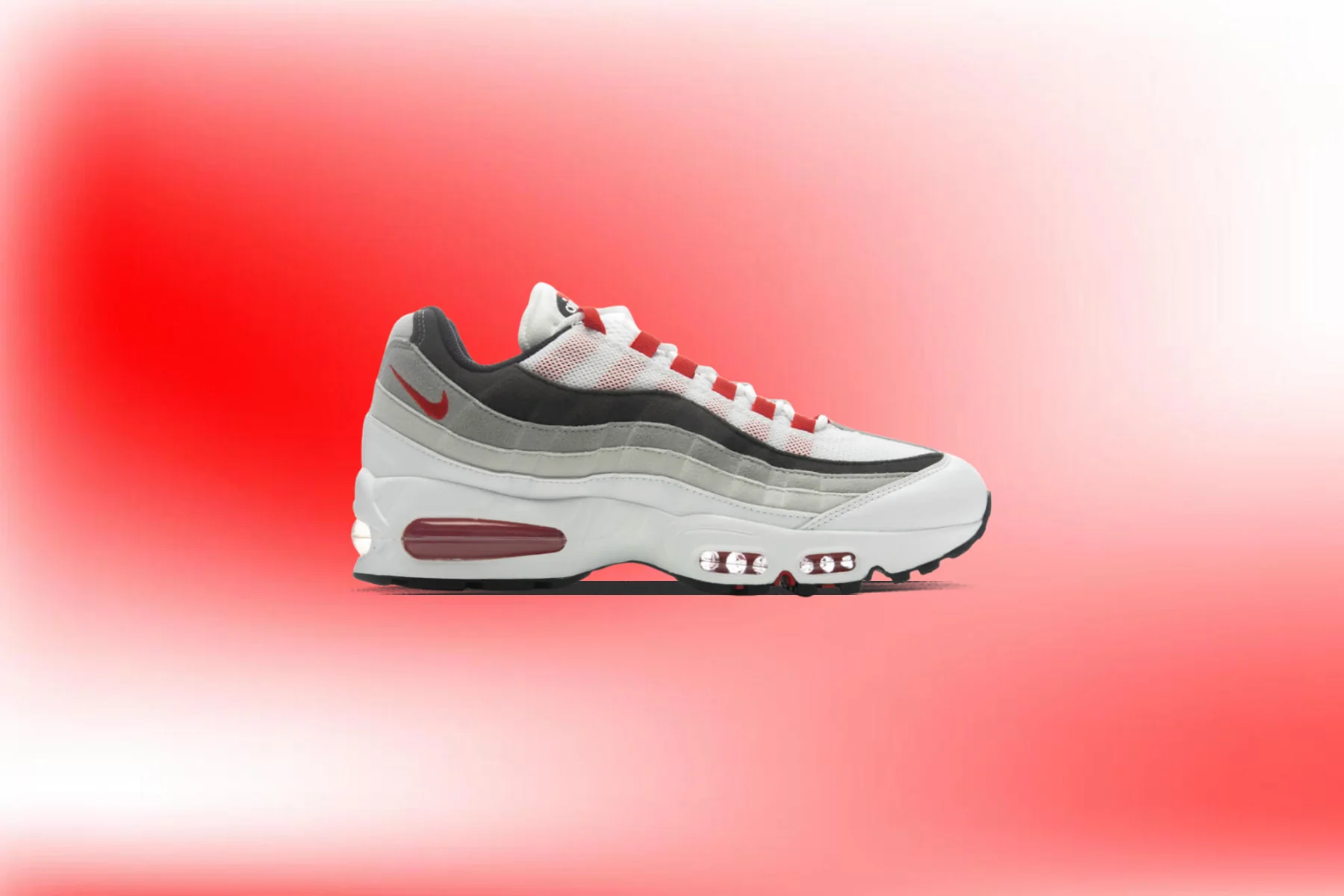Air Max 95 Big Bubble Premium 'Comet Red' - White/Comet Red/Neutral Grey/Medium Grey - Image 7