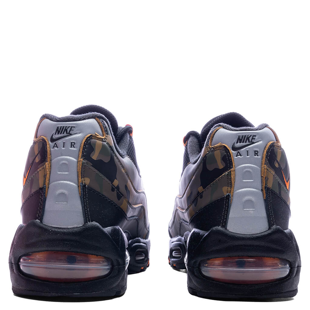 Air Max 95 - Black/Golden Beige/Safety Orange/Metallic Silver - Image 4
