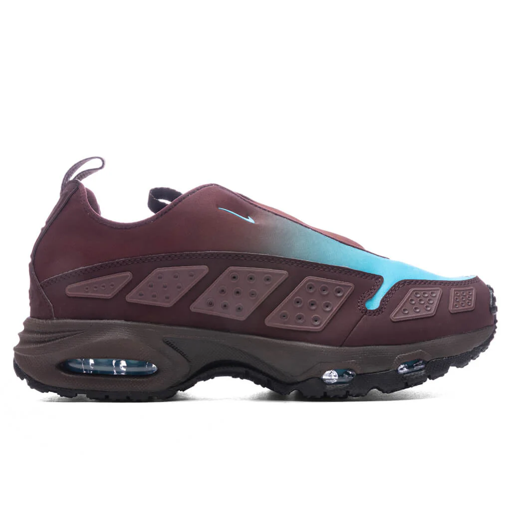 Women's Air Max SNDR - Burgundy Crush/Baltic Blue/Baroque Brown