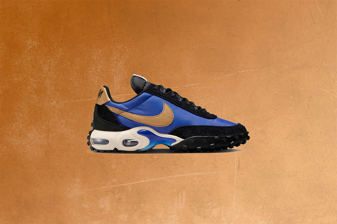 Air Max Waffle SP - Hyper Blue/Metallic Gold/Black - Image 5