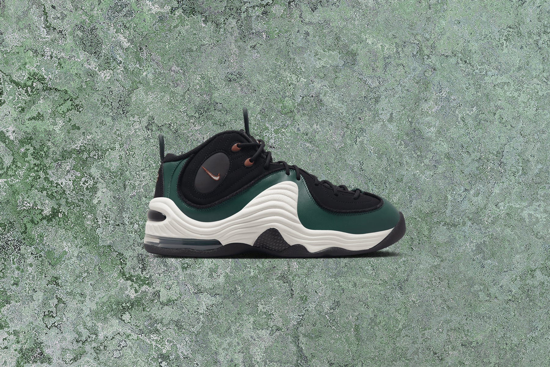 Air Penny 2 - Black/Faded Spruce/Dark Pony - Image 5