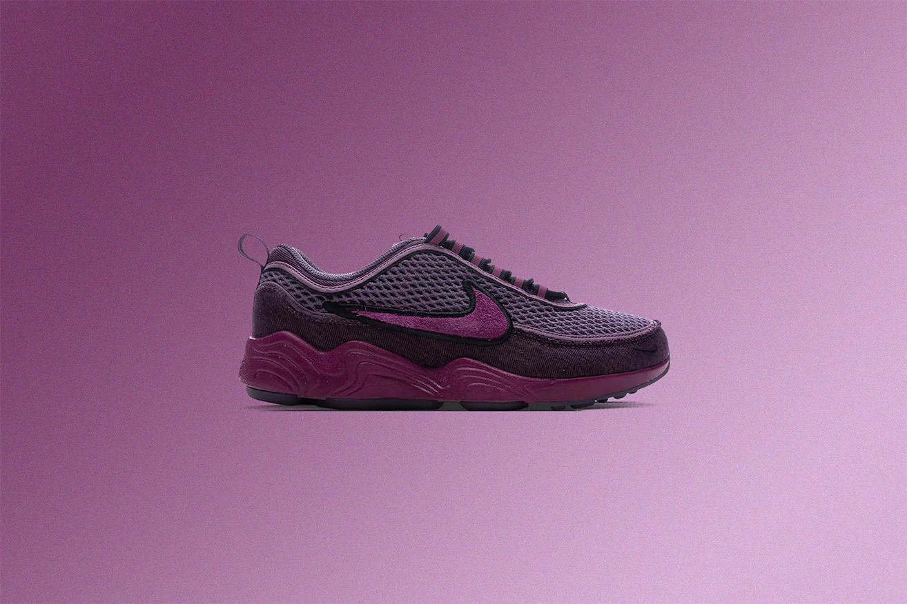 Air Zoom Spiridon PRM - Hot Fuchsia/Viotech/Black/Canyon Purple - Image 5