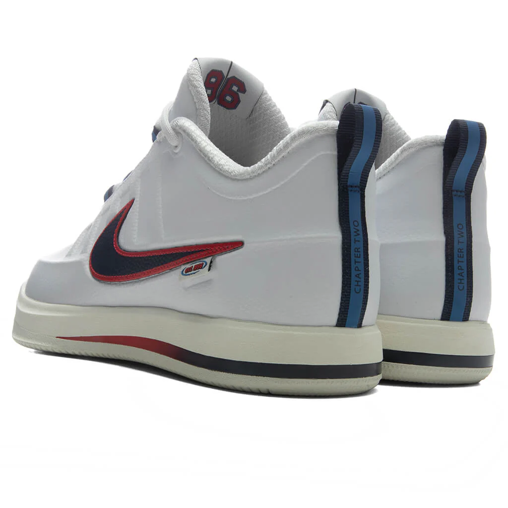 Book 2 'WNBA 30th Anniversary' - White/Midnight Navy/Fireberry - Image 2