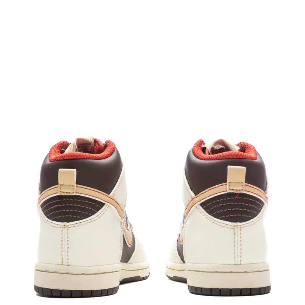 Dunk High (PS) - Baroque Brown/Sesame/Coconut Milk - Image 4