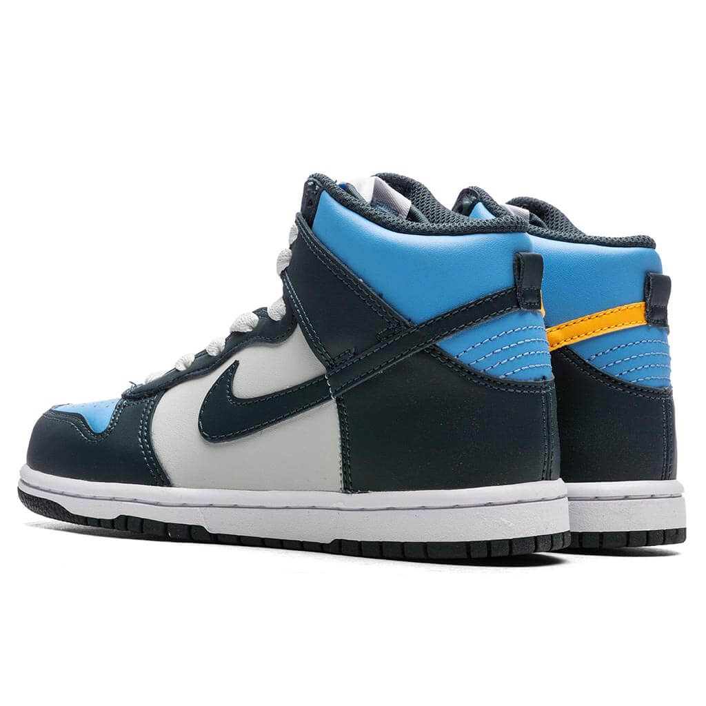 Dunk High (PS) - Deep Jungle/University Gold/Light Silver - Image 3