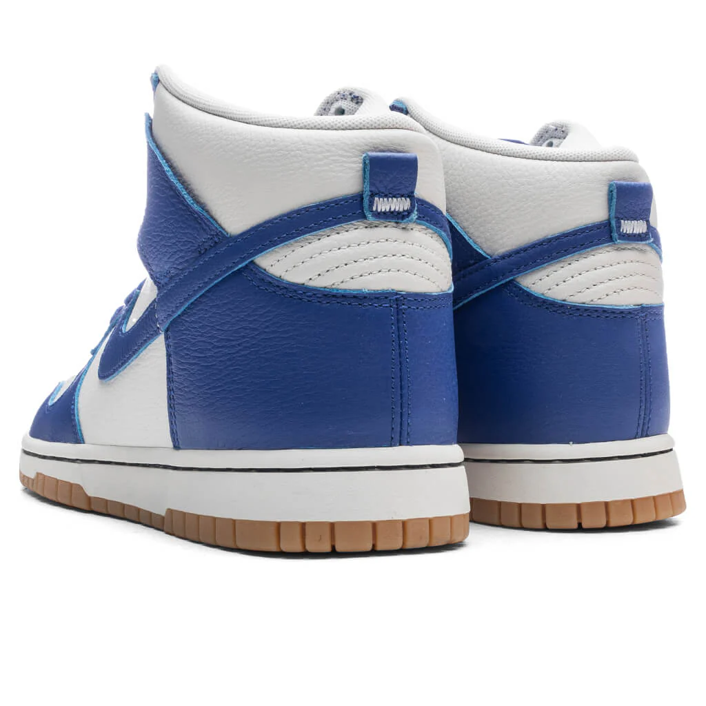 Dunk High Retro SE - Phantom/Racer Blue/Pale Ivory/Gum Yellow - Image 3