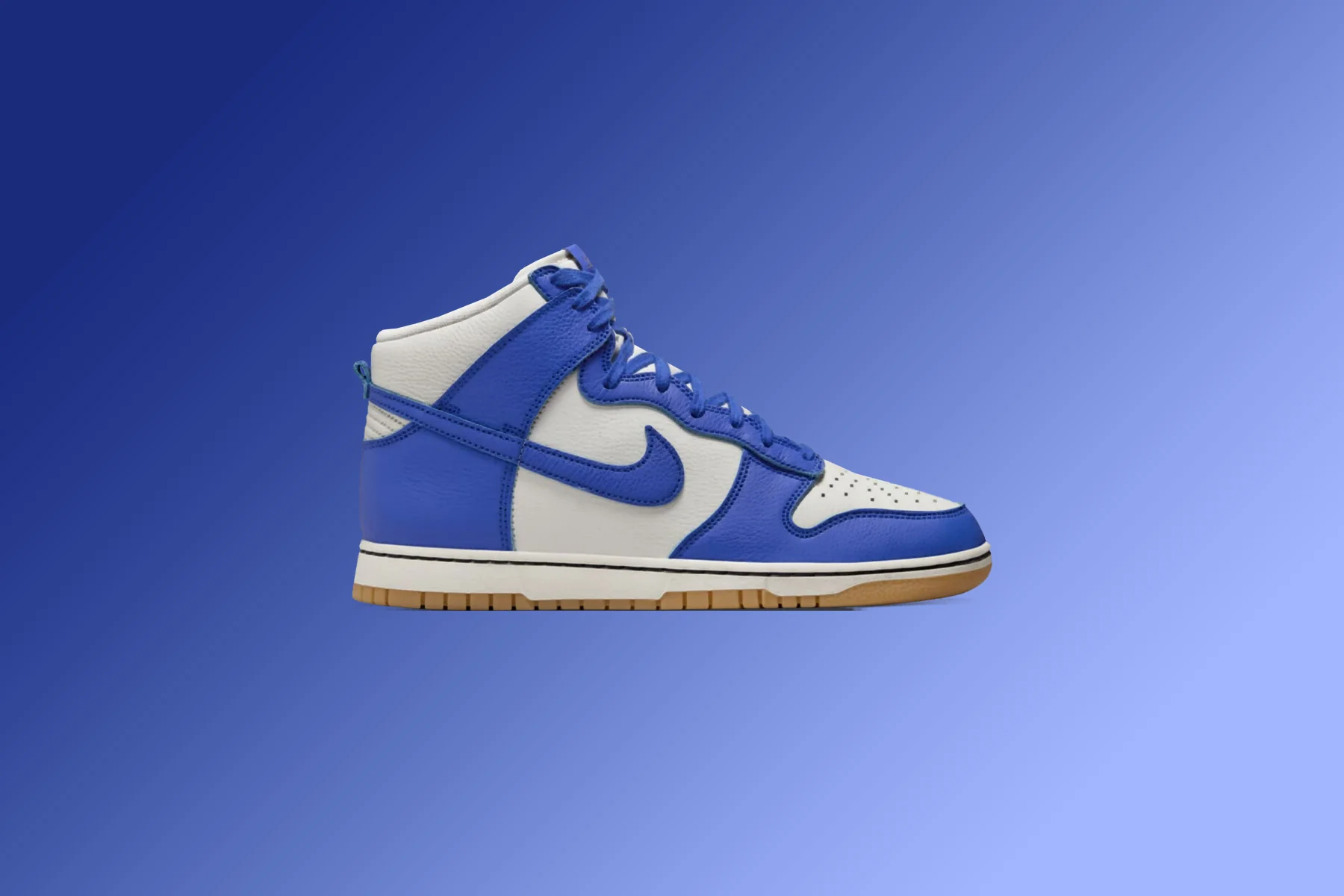 Dunk High Retro SE - Phantom/Racer Blue/Pale Ivory/Gum Yellow - Image 5