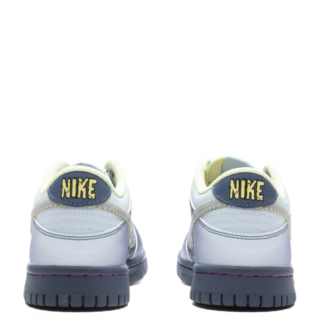 Dunk Low (GS) 'Halloween' - Diffused Blue/Blue Tint/Luminous Green - Image 4
